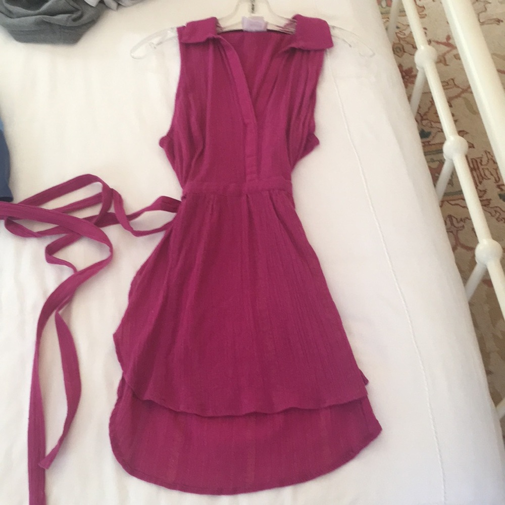 Maeve sleevelss tie belted blouse